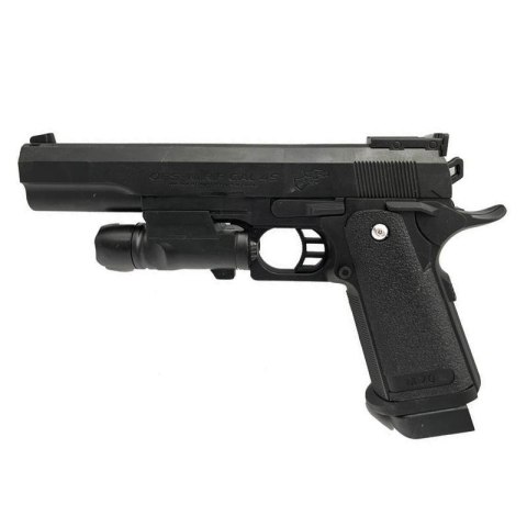 Pistolet na kulki z laserem 24cm B-1943