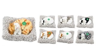 Kot na poduszce 16,5cm figurka dekoracyjna