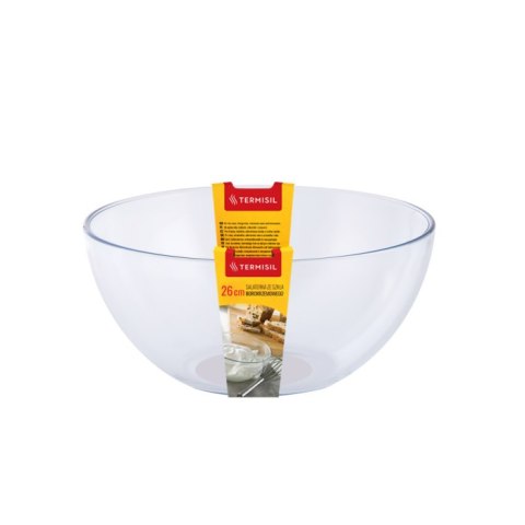 Miska szklana salaterka 26cm szkło żaroodporne Termisil