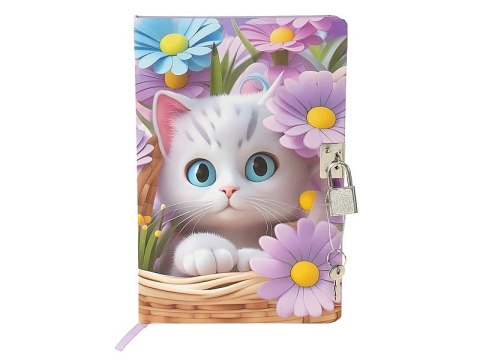 Pamiętnik z kłódką 19 x 13 x 1,5cm