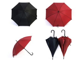Parasol automatyczny dł.85cm jednokolorowy mix kolorów