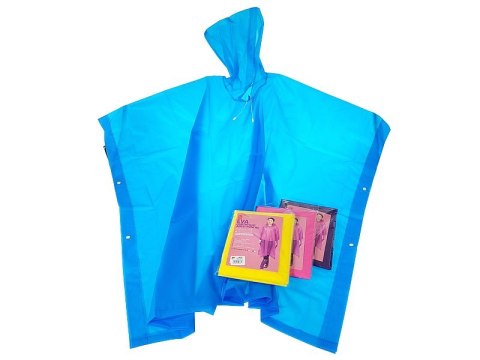 Płaszcz przeciwdeszczowy - poncho dla dorosłych szer.130 x dł.103cm