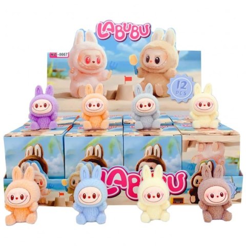 Figurka labubu plaża 6 x 6 x 7cm B-3844