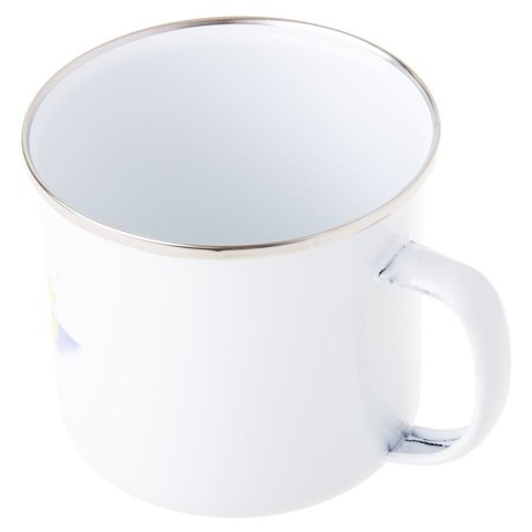 Kubek emalia z pokrywką 10cm DIA1005