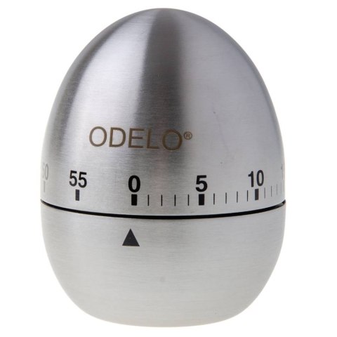 Minutnik srebrny jajko 6 x 7,5cm OD2406