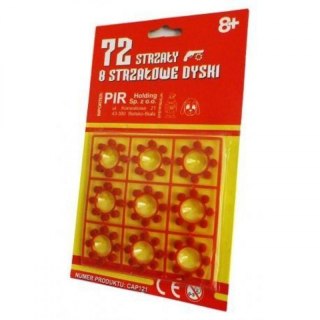 Kapiszony do pistoletu spłonka 8 strzałowe - 72 blistrów