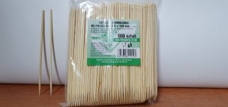 Patyczki / wykałaczki bambusowe 10cm 500szt. | 27-39