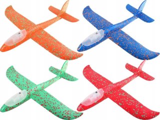 Samolot ze światłem led