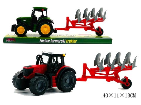 Traktor z maszyną rolniczą