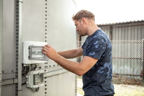 T-SHIRT ROBOCZY CAMO NAVY, ROZMIAR M