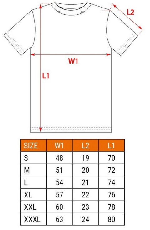 T-SHIRT CIENIOWANY DENIM, ROZMIAR L