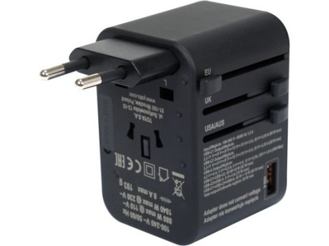 ADAPTER PODRÓŻNY UNIWERSALNY USB-C PD 65W