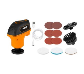 MINI URZĄDZENIE WIELOFUNKCYJNE/POLERKA 4V LI-ION USB-C