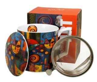 Kubek 450ml. z zaparzaczem MODERN CAT