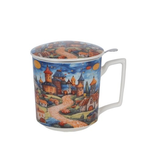 Kubek z zaparzaczem MODERN SLEEPY KINGDOM