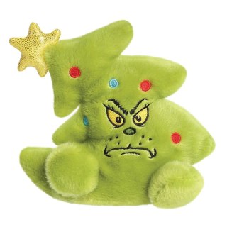 Grinch - Pluszowa maskotka Grinch w kształcie choinki świątecznej 13 cm z kolekcji Palm Pals