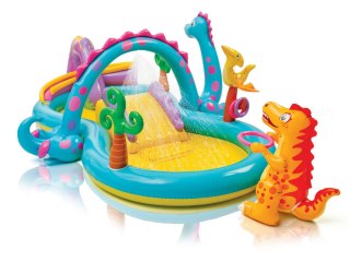 Dmuchany plac zabaw Dinozaury 333 x 229 x 112 cm INTEX 57135