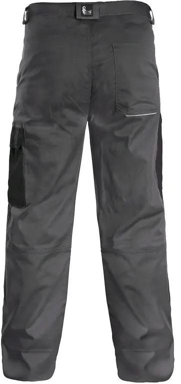 SPODNIE DO PASA CXS CEFEUS, SZARO-CZARNE ROZM.56