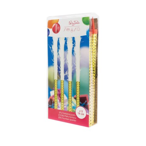 Fontanna party 18 cm 12 szt. D7187