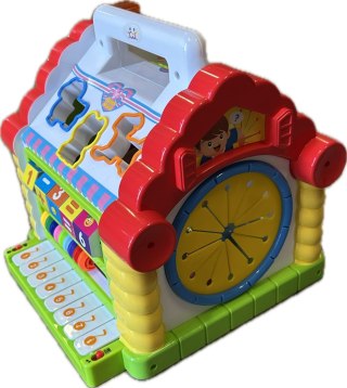 Interaktywny Domek - sorter klocki i zwierzątka