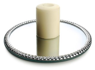 Podstawka okrągła LUSTRO 25x1cm | HTRJ0725