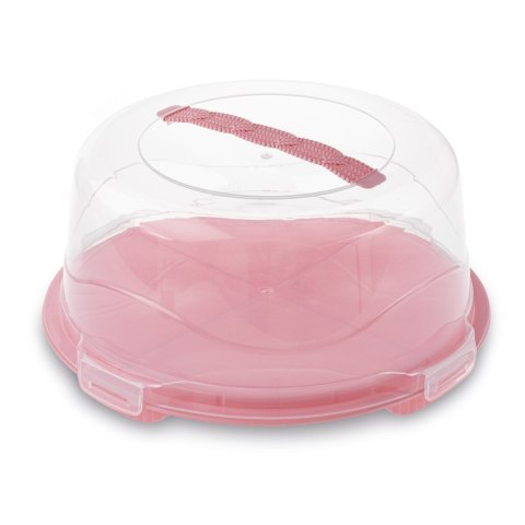 Pojemnik na ciasto z pokrywą Violet House 35x16cm okrągły mix kolorów