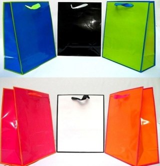 Torba 12szt prezentowa papierowa jednokolorowa 32x26cm Tor-0524