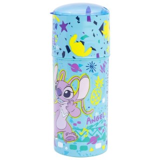 Disney Stitch - Bidon / butelka ecozen z ustnikiem 350 ml z kolekcji Stitch & Angel